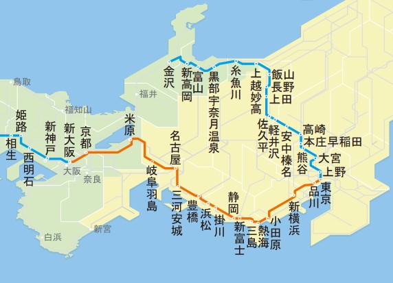 金沢 新幹線 路線図